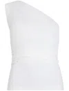 Patou One-shoulder Cotton Top In White