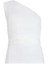 Patou One-shoulder Cotton Top In White