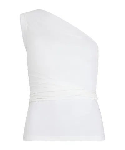 PATOU ONE-SHOULDER COTTON TOP