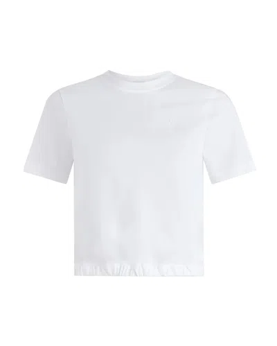 Patou Open Back T-shirt In White