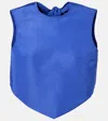 Patou Slees Faille Top In Blue