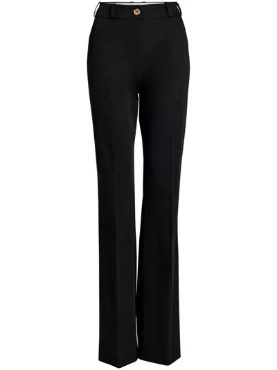 PATOU ORGANIC-COTTON FLARED TROUSERS