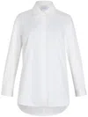 Patou Tailored Poplin Shirt In White