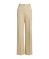 Patou Organic Cotton Trousers In Gold