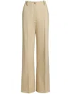 Patou Organic Cotton Trousers In Neutrals