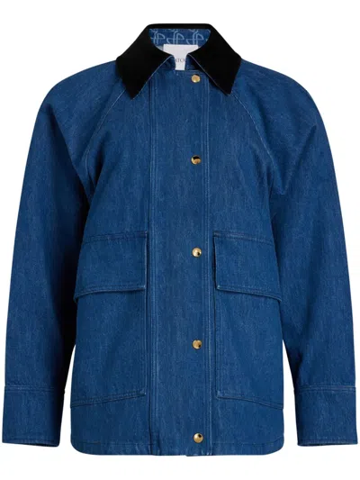 PATOU ORGANIC-DENIM PARKA