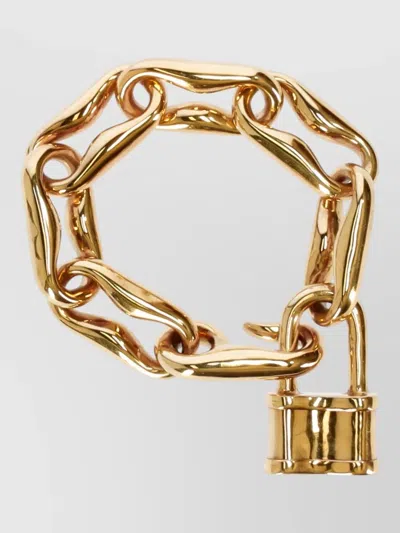 Patou Padlock Chain Bracelet Polished Finish Design