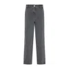 Patou Anthracite Cargo Cotton Trousers In Grey