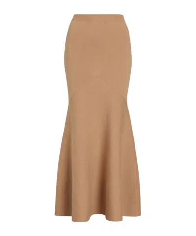 PATOU PEPLUM MAXI SKIRT