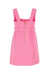 Patou Pink Bouclã© Mini Dress In 453b
