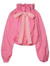 PATOU PATOU PINK POLYESTER SHIRT