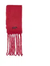 Patou Plain Scarf In Red