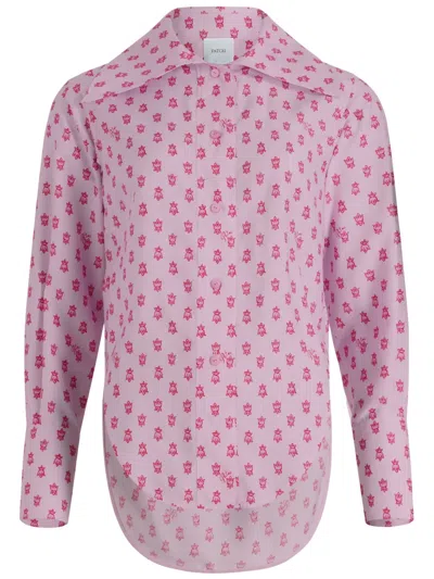 Patou Printed Shirt In Pink