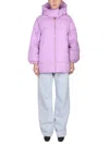 Patou Quilted Down Jacket In Pink