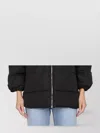 Patou Quilted Parka With High Collar And Hood