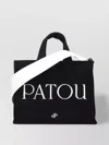 Patou Rectangular Tote Bag With Detachable Strap