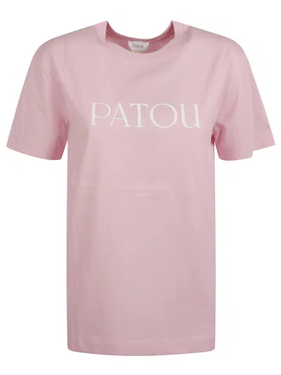 Patou Relaxed Fit T-shirt In Pink