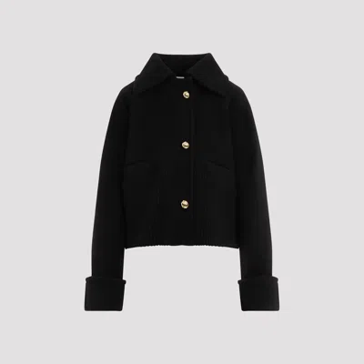 PATOU RIB CROPPED COAT