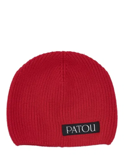 PATOU PATOU RIB PATOU BEANIE