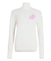 Patou Jp Turtleneck Sweater In White