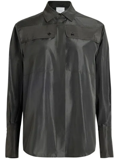 Patou Safari Shirt In Black