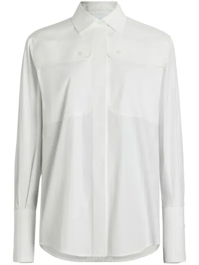 Patou Safari Shirt In White