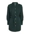 Patou Sailor Mini Dress In Green