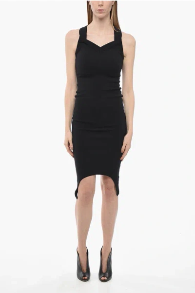 Patou Seeveless Bodycon Long Dress In Black