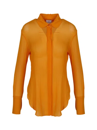 PATOU PATOU SEMI-SHEER SHIRT