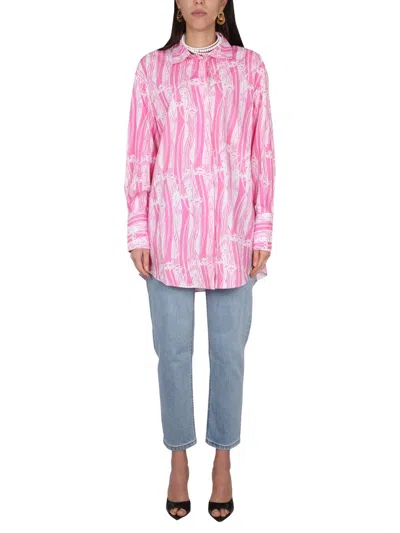 Patou Shirt Dress In Multi