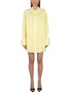 Patou Shirt Dress In Yellow