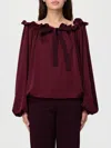 Patou Shirt  Woman Color Burgundy