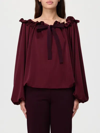 Patou Shirt  Woman Color Burgundy In Burgundy
