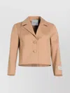 Patou Short Blazer Patch Detail