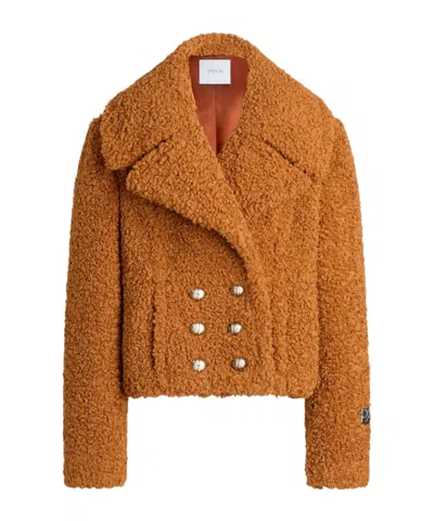 PATOU SHORT DOUBLE-BREASTED COAT