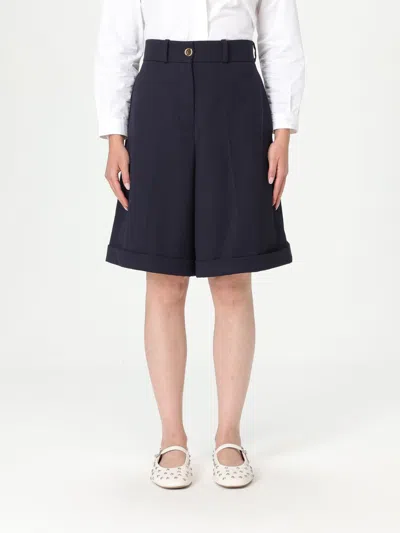 Patou Short  Woman Color Blue