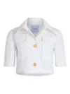 Patou Short-sleeved Cropped Jacket