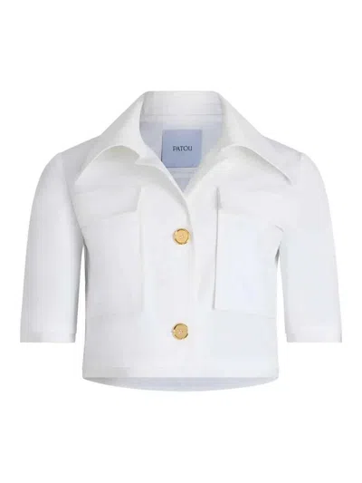 PATOU CHAQUETA CASUAL - BLANCO