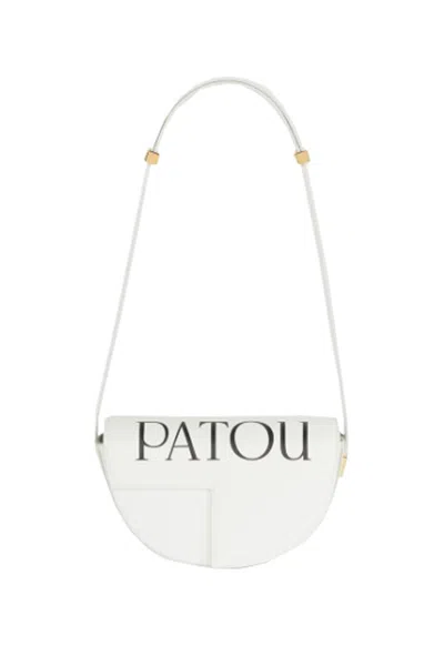 Patou Shoulder Bag In White