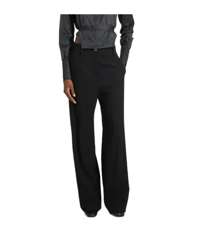 Patou Signature Iconic Trousers In Black