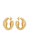 Patou Signet Earrings In Gold
