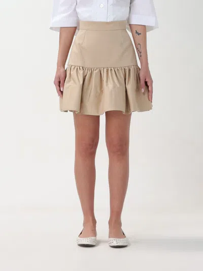 Patou Skirt  Woman Color Beige