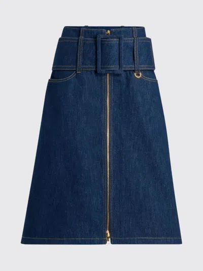 PATOU SKIRT PATOU WOMAN COLOR BLUE,H66354009