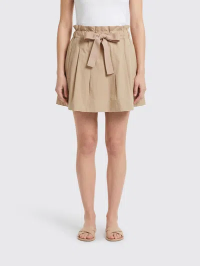 Patou Skirt Woman  In Brown