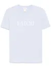 Patou Lavender T-shirt With White Logo Print