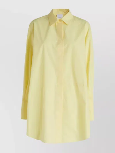 Patou Shirt Dress In Yellow