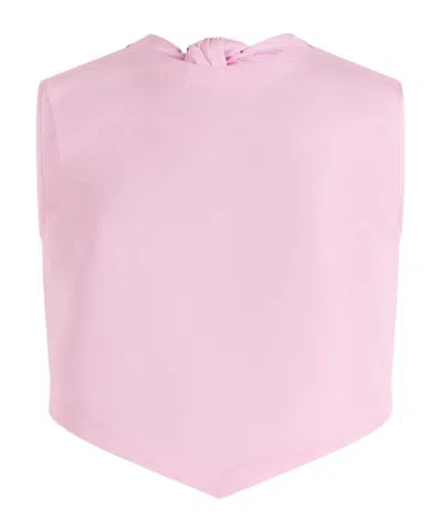 PATOU SCARF FAILLE TOP