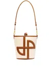 Patou Light Brown Jp Small Bucket Bag In Brown