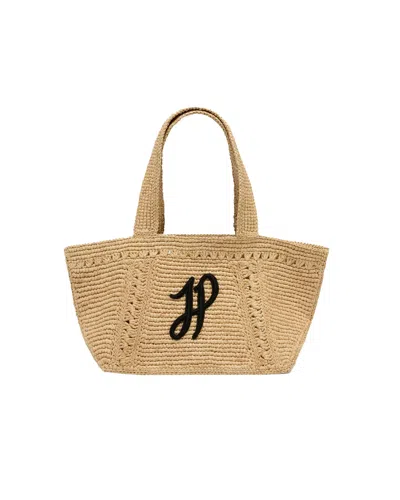 PATOU SMALL JP MONOGRAM TRAPEZE TOTE