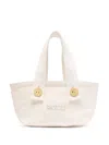 Patou Kleine  Trapeze Tote Bag In Weiss